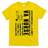 VA Nurse Army USA Flag T-Shirt