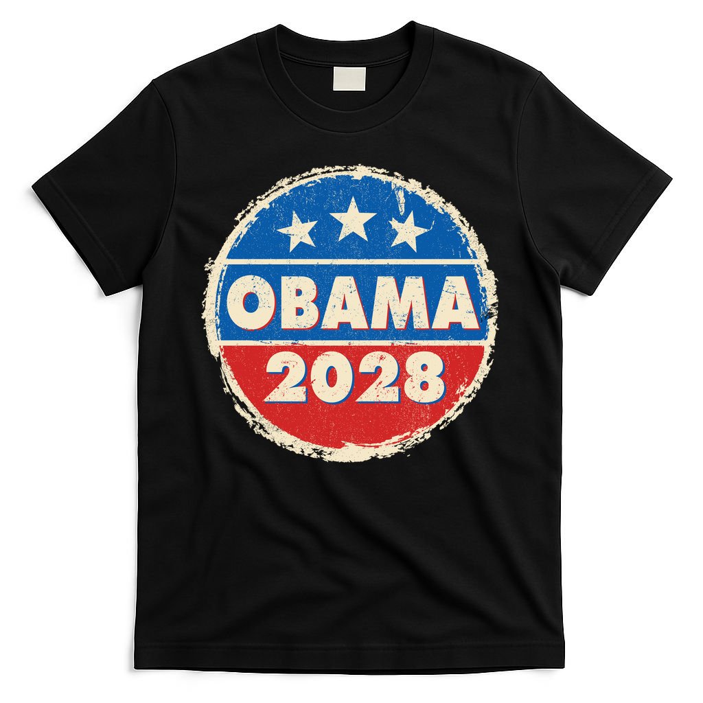 Vintage Obama 2028 Logo T-Shirt