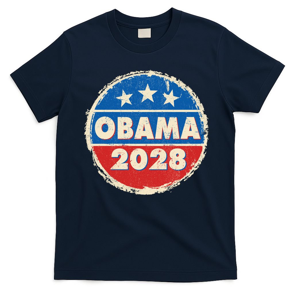 Vintage Obama 2028 Logo T-Shirt