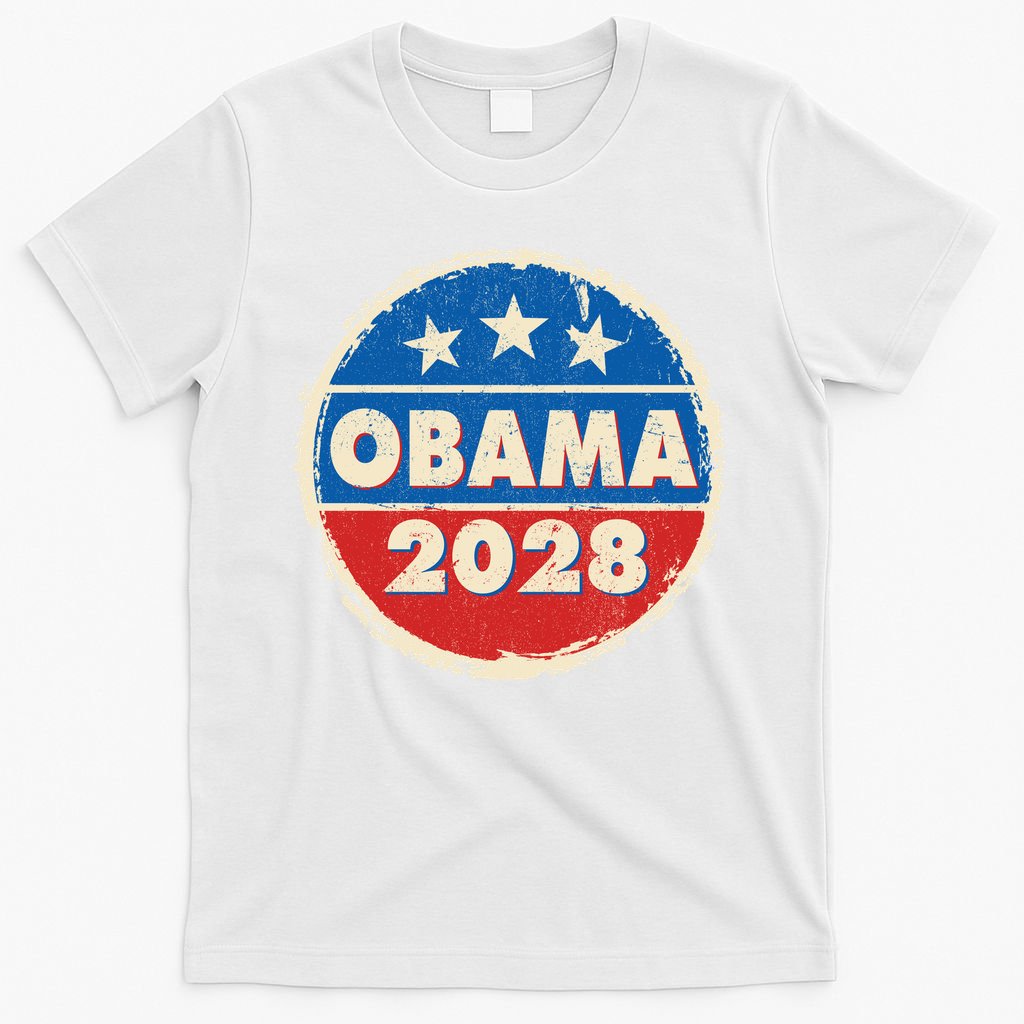 Vintage Obama 2028 Logo T-Shirt