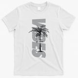Vibes Of Course Summer Palm Tree Vintage T-Shirt