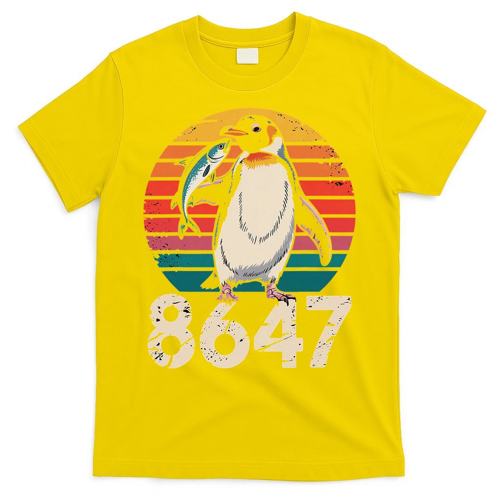 Vintage Penguin 86 47 Protest - 8647 Penguin Anti Trump T-Shirt