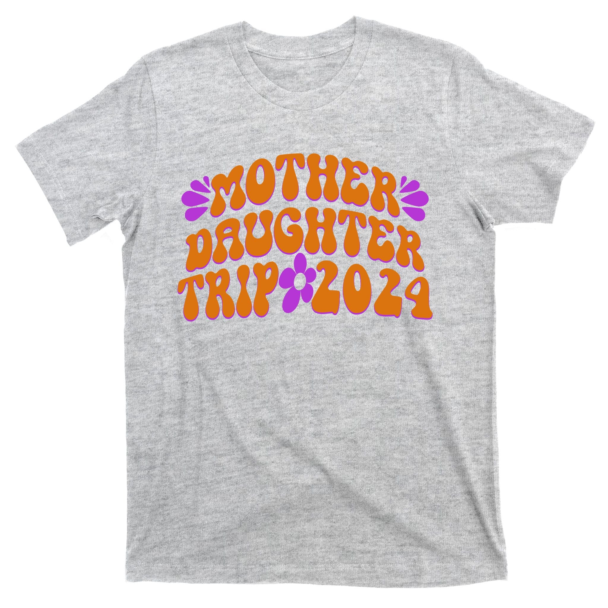Vintage Retro 60S Mother Daughter Trip 2024 T-Shirt