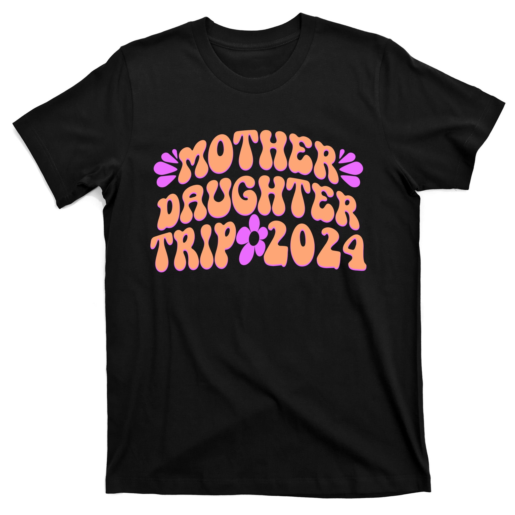 Vintage Retro 60S Mother Daughter Trip 2024 T-Shirt
