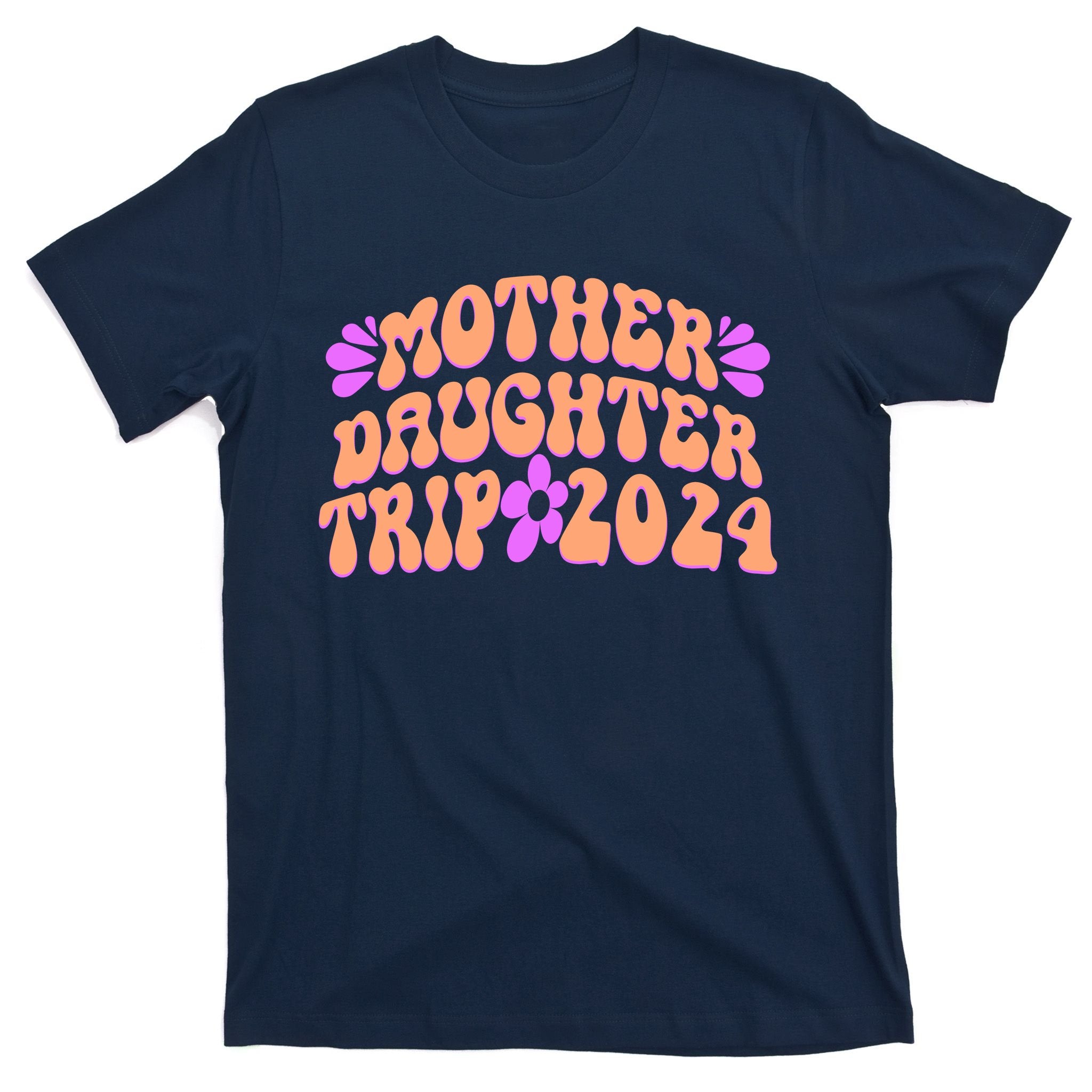 Vintage Retro 60S Mother Daughter Trip 2024 T-Shirt