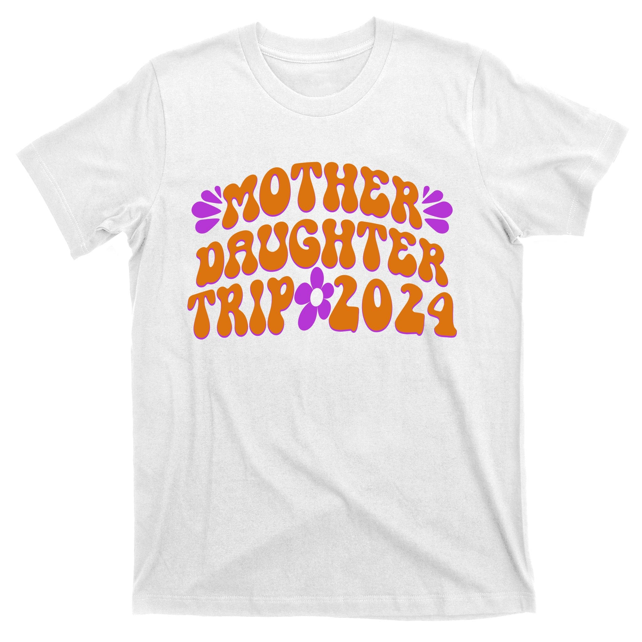 Vintage Retro 60S Mother Daughter Trip 2024 T-Shirt