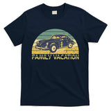Vintage Retro Family Vacation Old Classic Car T-Shirt