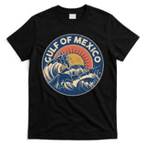 Vintage Retro Gulf of Mexico Emblem T-Shirt