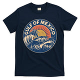 Vintage Retro Gulf of Mexico Emblem T-Shirt
