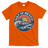 Vintage Retro Gulf of Mexico Emblem T-Shirt