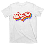 Vintage Retro Rainbow Daddy T-Shirt