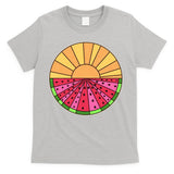 Vintage Retro Summer Sunshine Watermelon T-Shirt