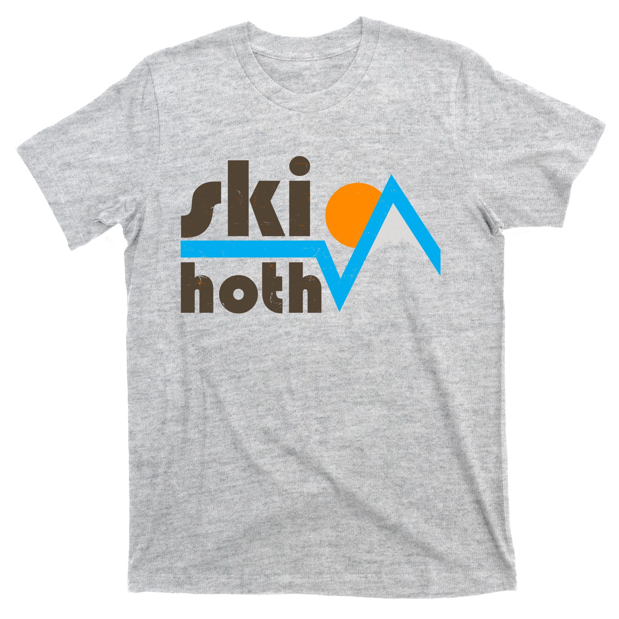 Vintage Retro Ski Hoth Logo T-Shirt