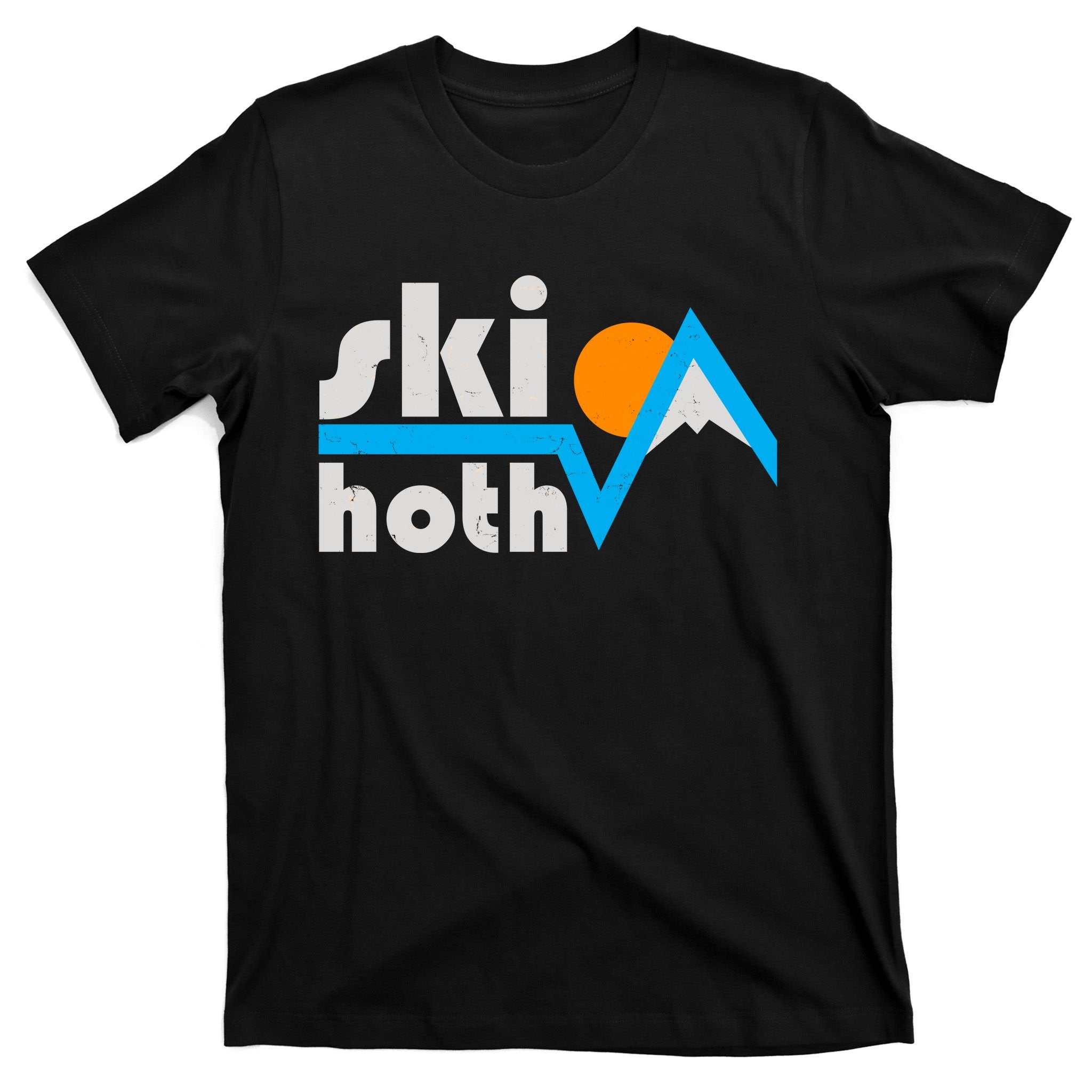 Vintage Retro Ski Hoth Logo T-Shirt