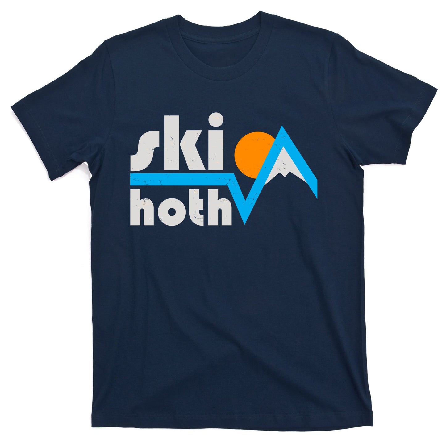 Vintage Retro Ski Hoth Logo T-Shirt