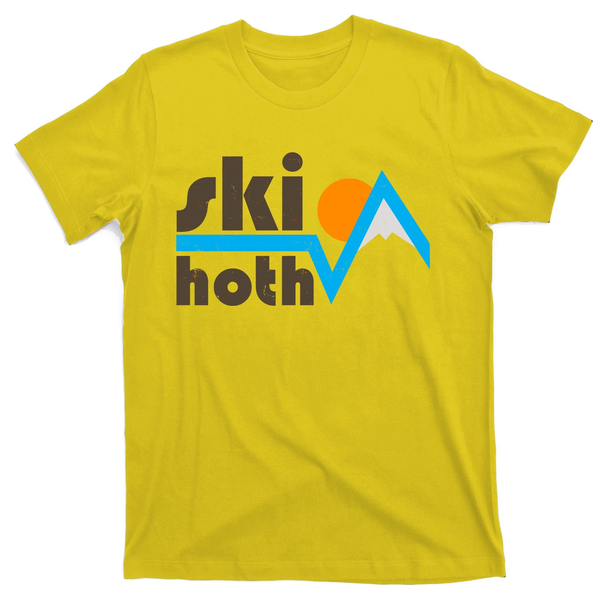 Vintage Retro Ski Hoth Logo T-Shirt