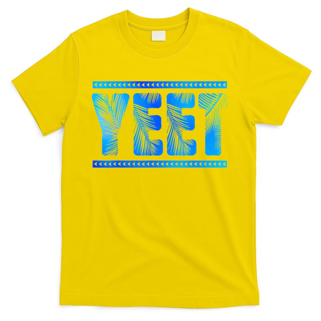 Vintage Retro Yeet Quotes Design T-Shirt