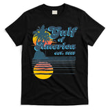 Vintage Style Gulf of USA America Beach Lovers Summer  T-Shirt