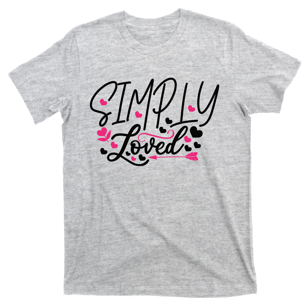 Valentine Simply Loved T-Shirt