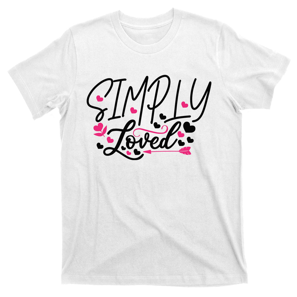 Valentine Simply Loved T-Shirt