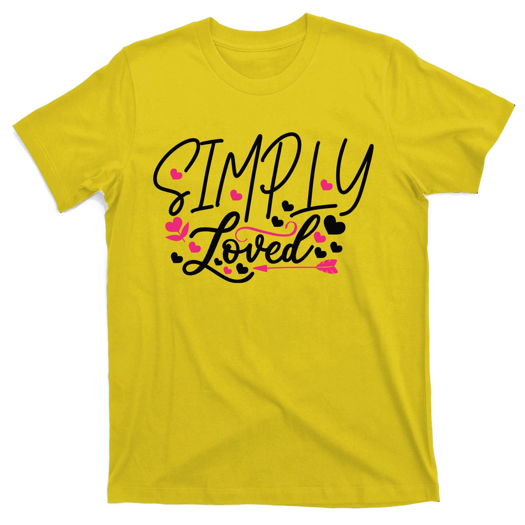 Valentine Simply Loved T-Shirt