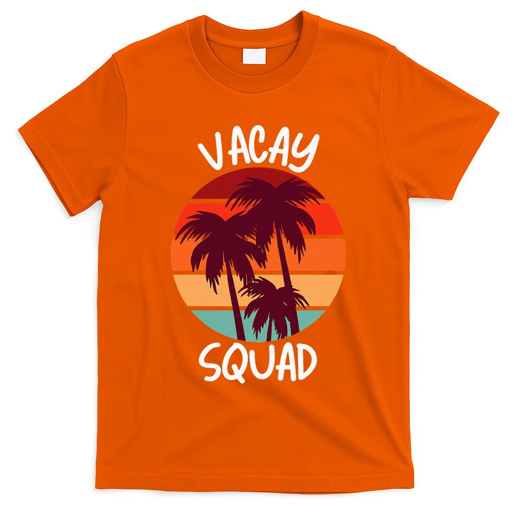 Vacay Squad Summer Vacation Family Friends T-Shirt