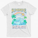 Vintage Summer Time Sunshine Beach T-Shirt