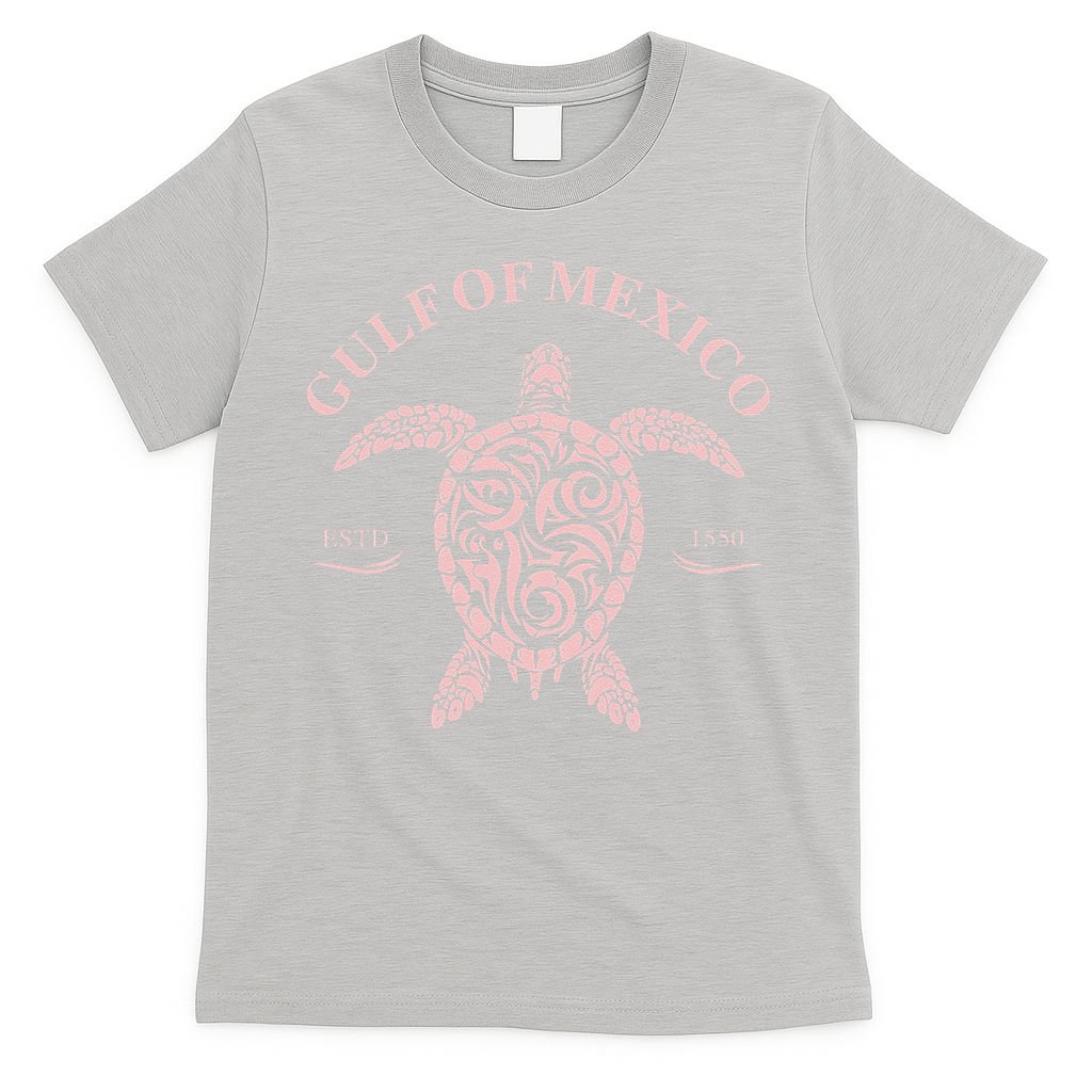 Vintage Sea Turtle Gulf of Mexico Est 1550 Anti Trump T-Shirt