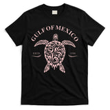 Vintage Sea Turtle Gulf of Mexico Est 1550 Anti Trump T-Shirt