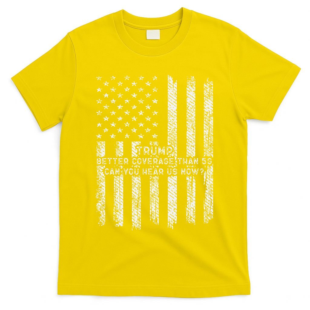 Vintage Trump 2025 45 47 Better Coverage Than 5g T-Shirt