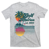 Vintage Tropical Gulf Of America Est 2025 T-Shirt