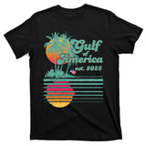 Vintage Tropical Gulf Of America Est 2025 T-Shirt
