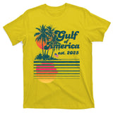 Vintage Tropical Gulf Of America Est 2025 T-Shirt