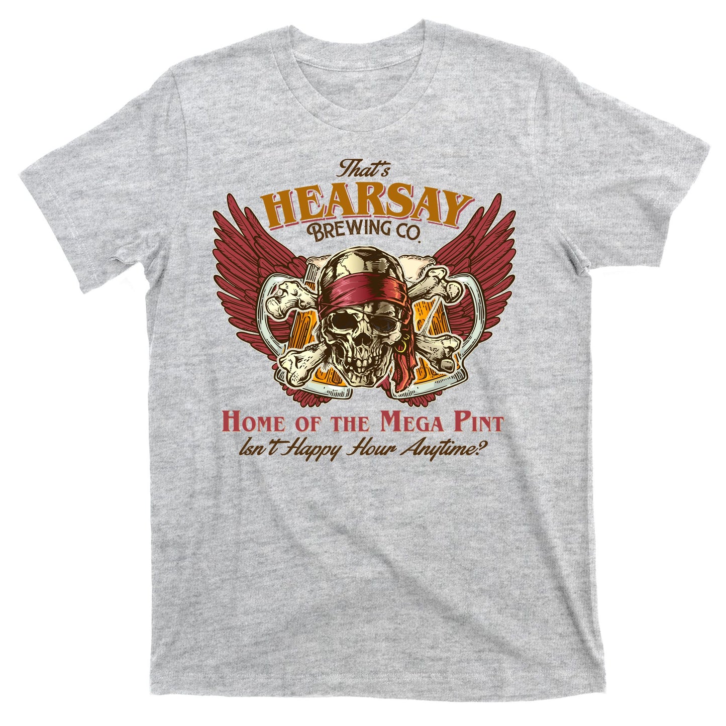Vintage That's Hearsay Brewing Co Pirate Beer T-Shirt