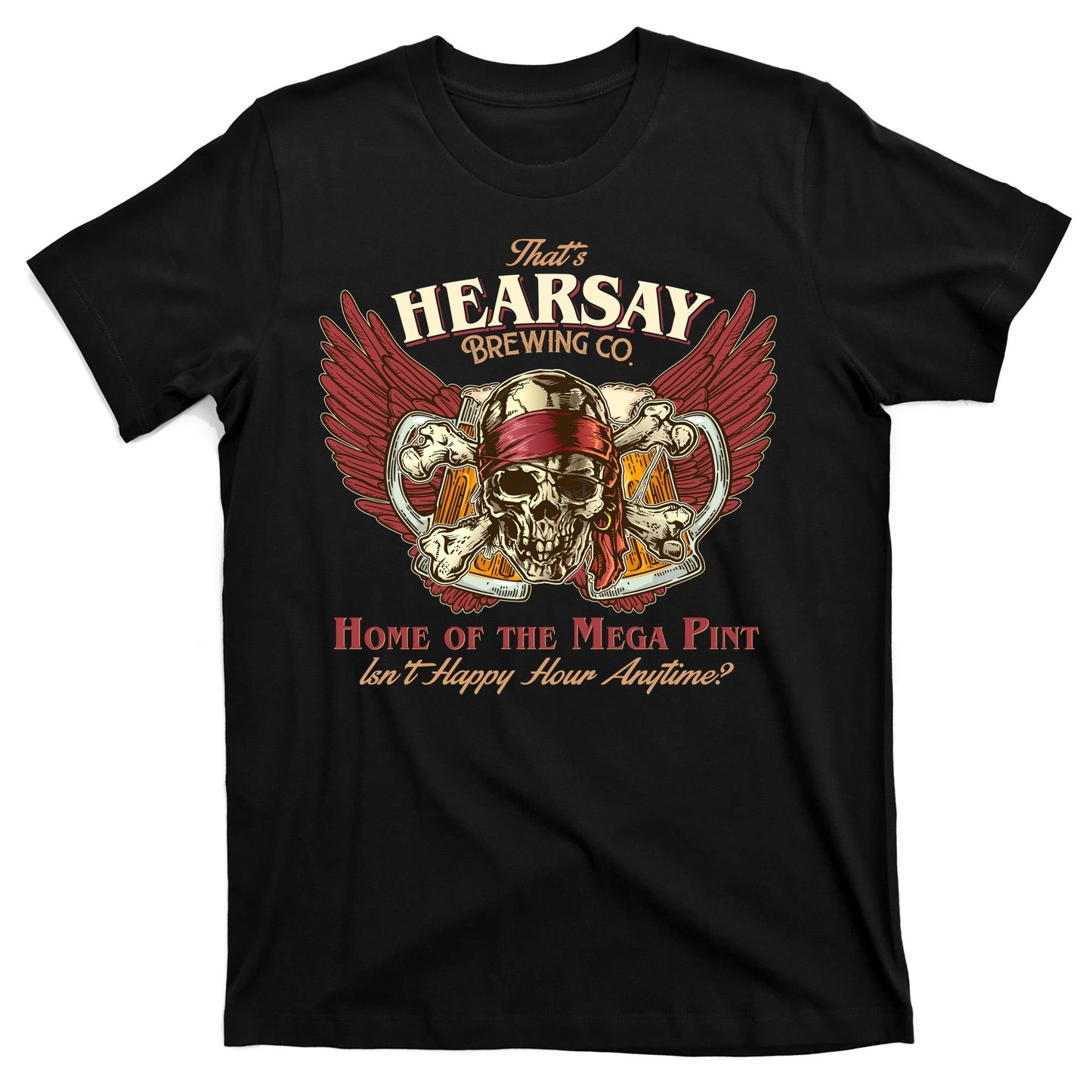 Vintage That's Hearsay Brewing Co Pirate Beer T-Shirt