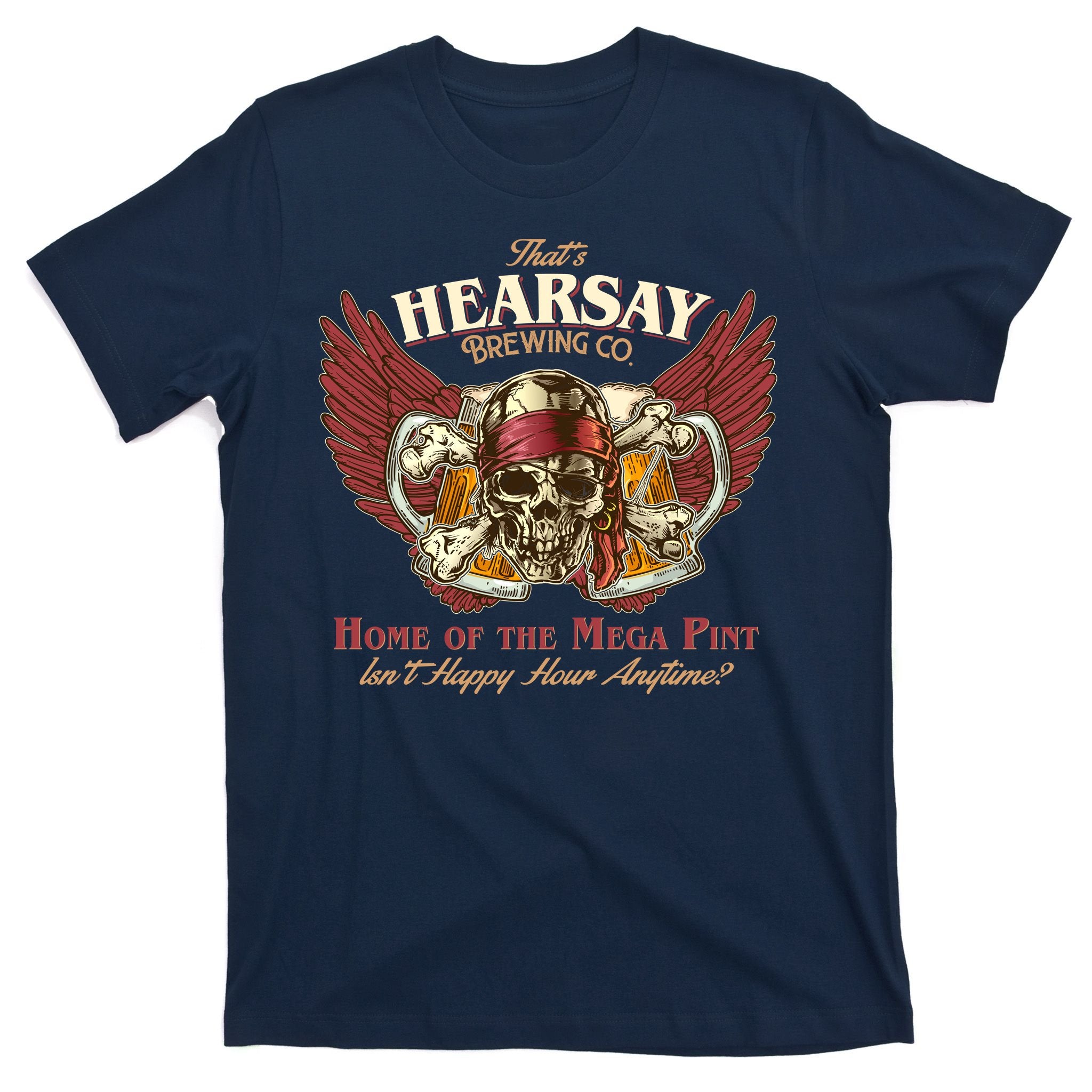 Vintage That's Hearsay Brewing Co Pirate Beer T-Shirt