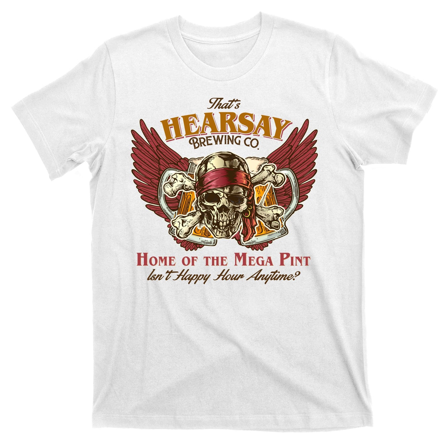 Vintage That's Hearsay Brewing Co Pirate Beer T-Shirt