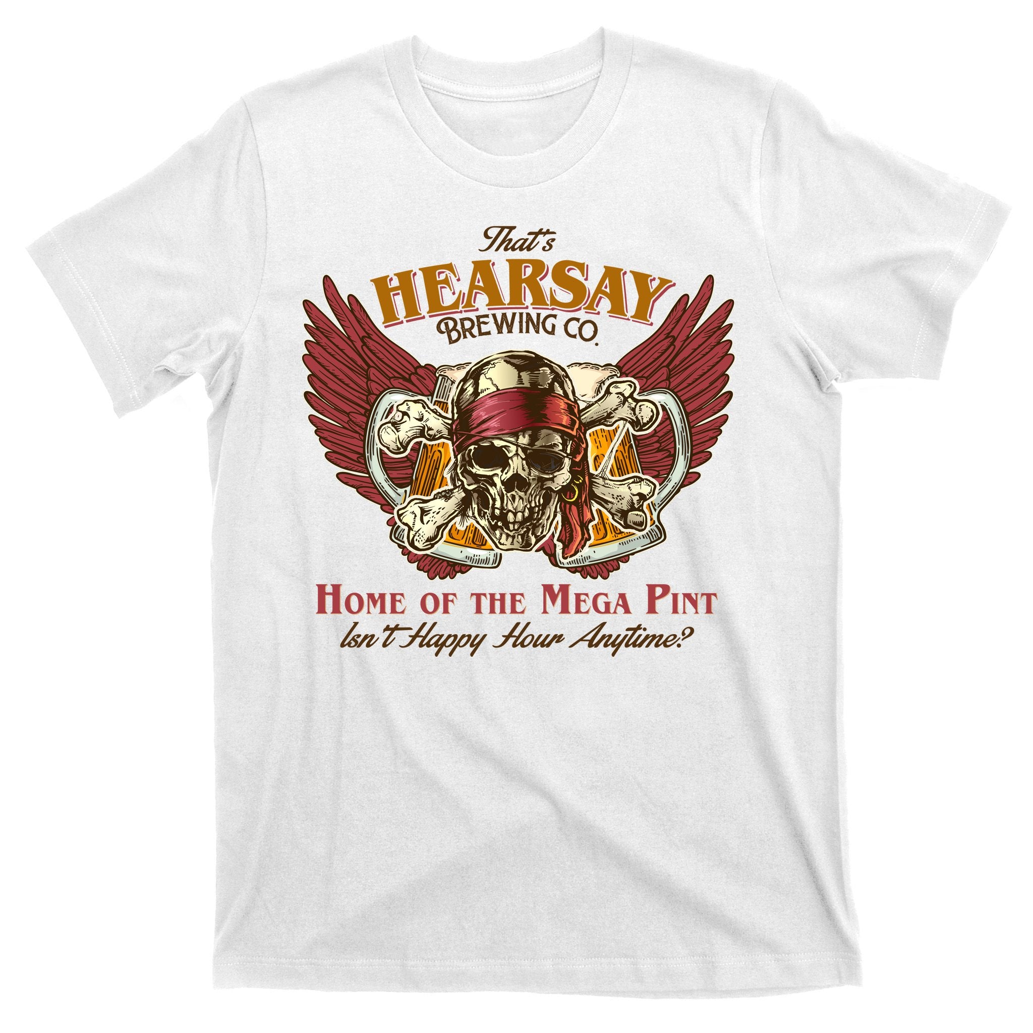 Vintage That's Hearsay Brewing Co Pirate Beer T-Shirt