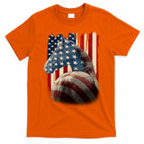 Vintage USA American Flag Horse T-Shirt