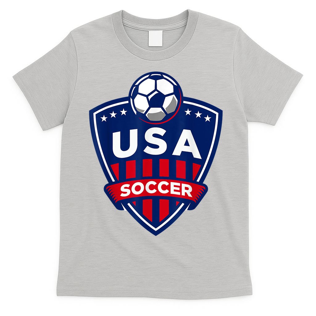 Vintage USA Soccer American Flag Football Jersey T-Shirt