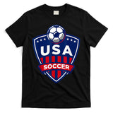 Vintage USA Soccer American Flag Football Jersey T-Shirt