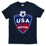 Vintage USA Soccer American Flag Football Jersey T-Shirt