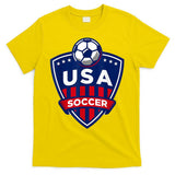 Vintage USA Soccer American Flag Football Jersey T-Shirt