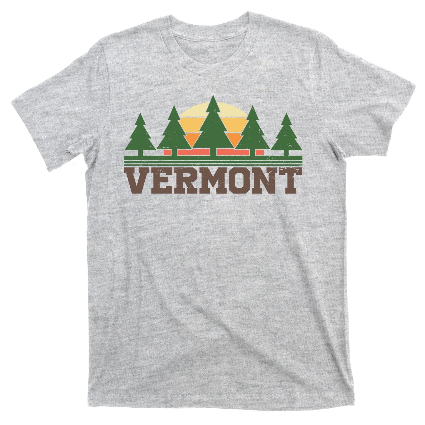 Vintage Vermont Retro Logo T-Shirt