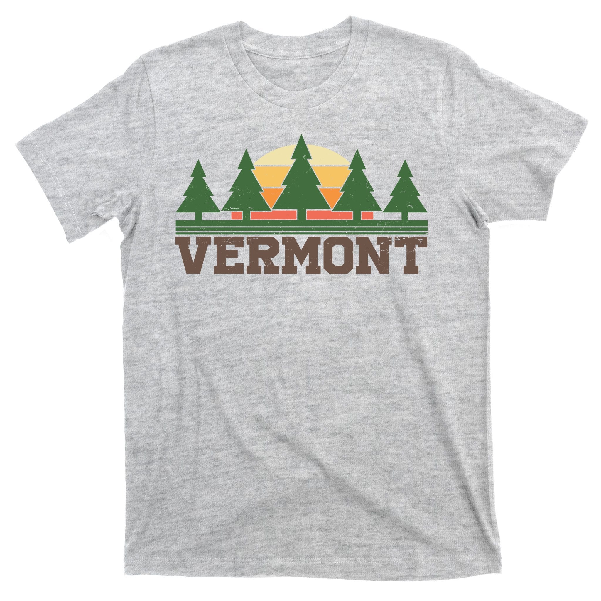 Vintage Vermont Retro Logo T-Shirt