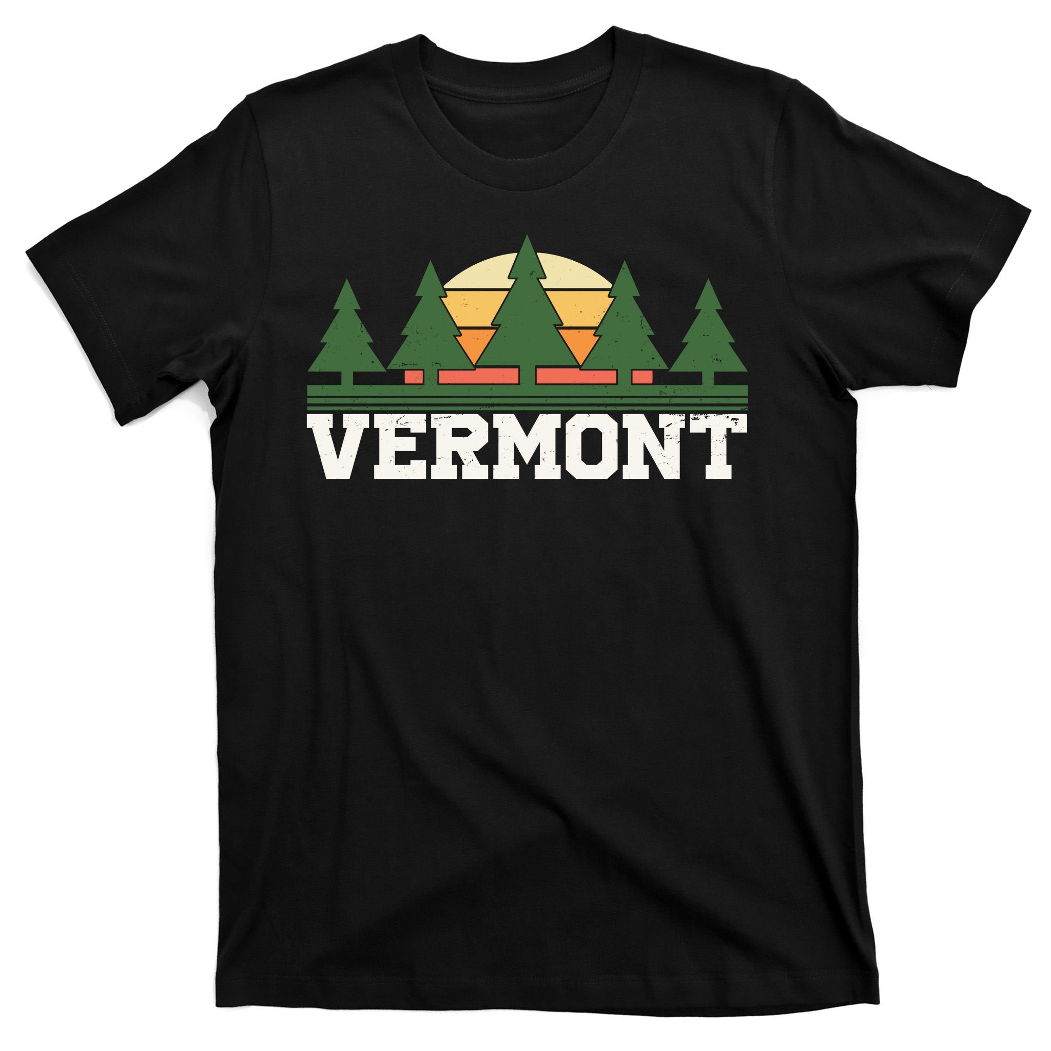 Vintage Vermont Retro Logo T-Shirt
