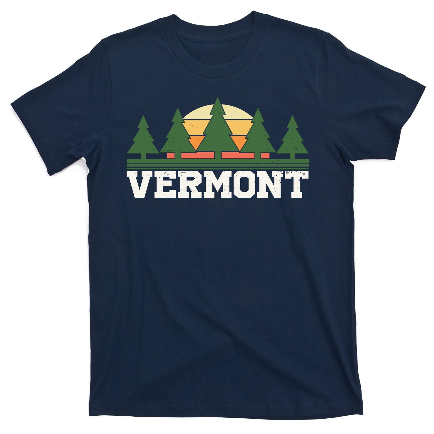 Vintage Vermont Retro Logo T-Shirt