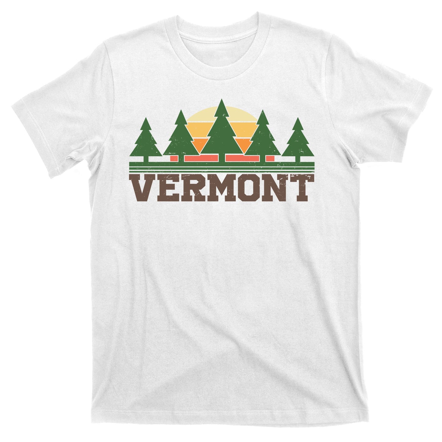Vintage Vermont Retro Logo T-Shirt