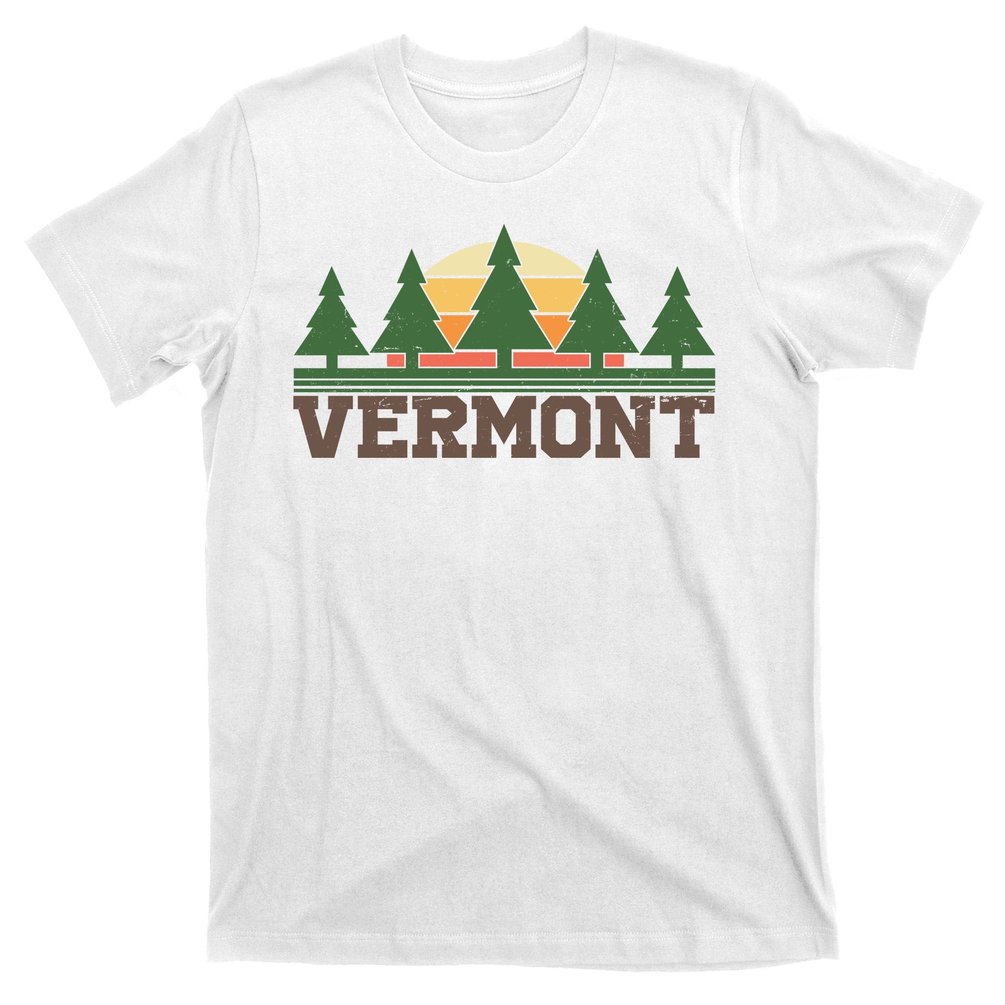 Vintage Vermont Retro Logo T-Shirt