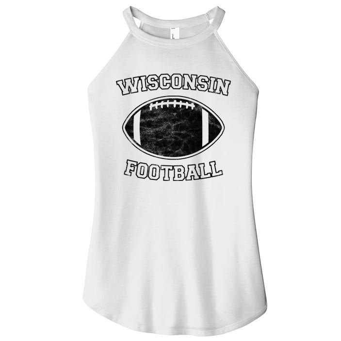 Vintage Wisconsin Football Women's Perfect Tri Rocker Tank